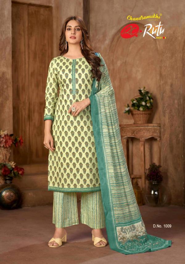 Rutu Jaipuri Vol-1 Cotton Designer Dress Material